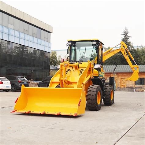 Small Multifunctional Backhoe Loader Backhoe Loader Multiple