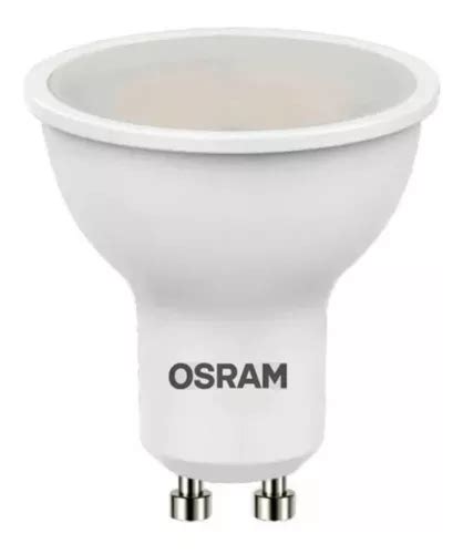 Lámpara Dicroica Led Osram 10w 220v Gu10 Cálida Pack X 10u Color De La