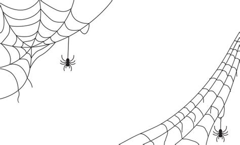 corner spider web stock illustrations  corner spider web