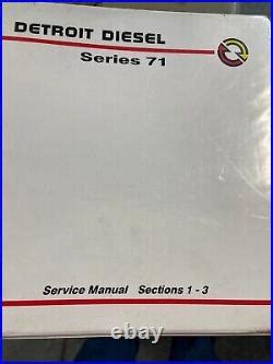 Detroit Diesel Series » Detroit Diesel 71 series service manuals, 2 volumes