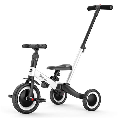 Newyoo Toddler Bike 4 In 1 Tricycles For 123 Year Olds Balance Bike