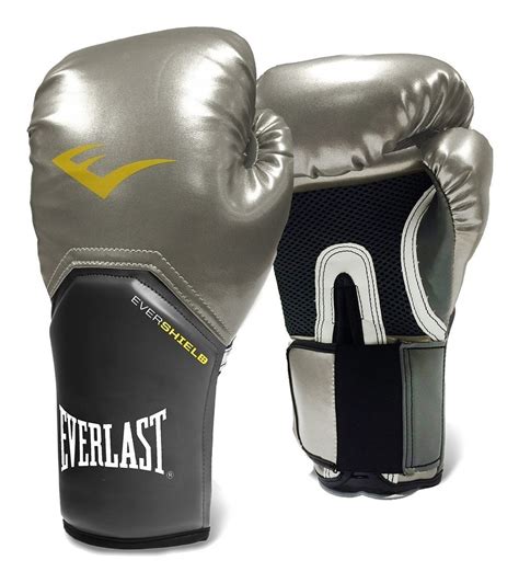 Luva Boxe Pro Style Everlast Prata Corpo E Forma Cri