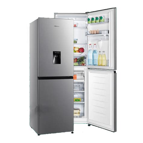 Hisense Réfrigérateur Combiné Distributeur D eau 240L RD 34DC4SB Gris