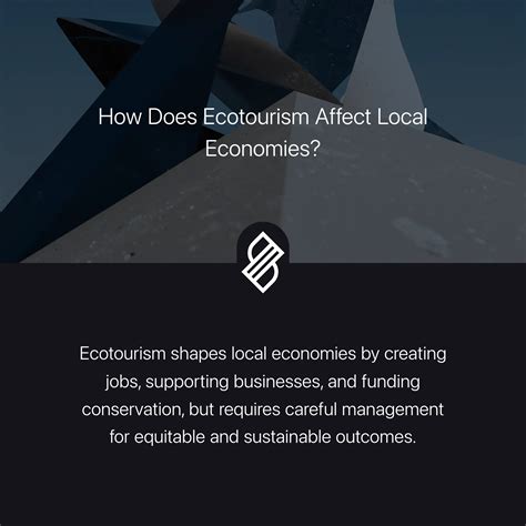 How Does Ecotourism Affect Local Economies? → Question