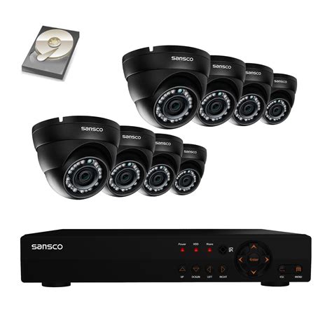 Sansco Channel N Cctv Dvr System X Dome Indoor Outdoor