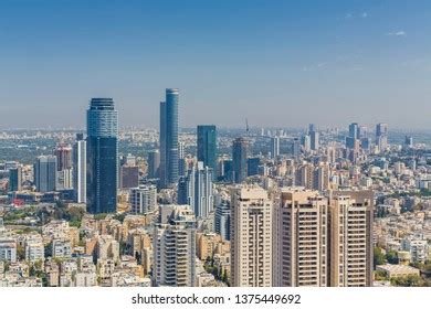 Tel Aviv Ramat Gan Skyline Aerial Stock Photo 1372916318 | Shutterstock