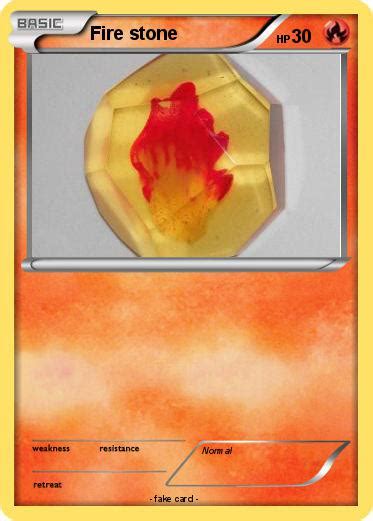 Pokémon Fire stone 9 9 - My Pokemon Card