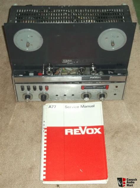 Revox A77 and service manual Photo #793254 - US Audio Mart