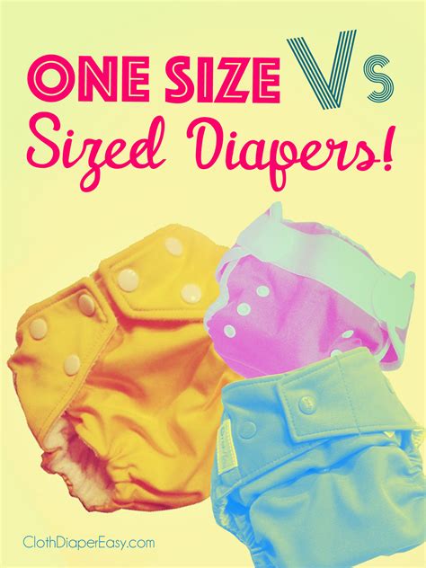 One Size Cloth Diapers Vs Sized