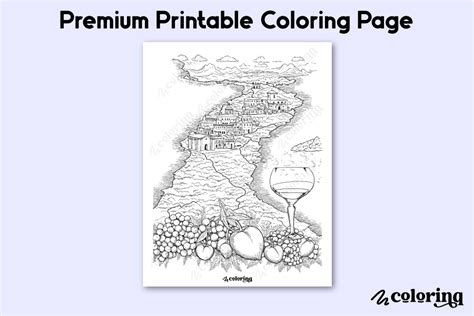 🗺 ️italian Map Premium Coloring Page