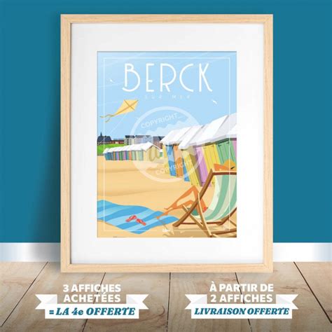 Berck Sur Mer Berck Plage Poster By Wim