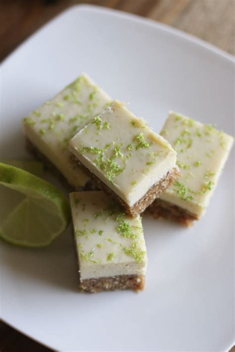 Raw Key Lime Pie Bars Vegan Gluten Free Live Simply Natural