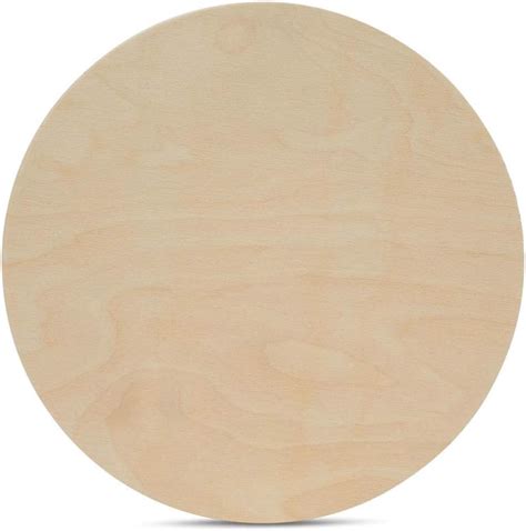 20 Inch Round Wood Circles Unfinished Wood Cutout For Craft