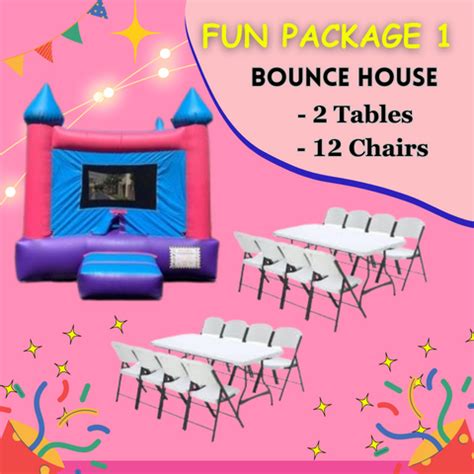 Las Vegas Bounce House Party Package!