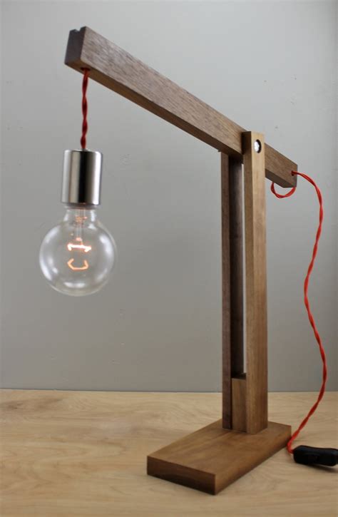 Diy Wooden Desk Lamp Diy House Plans App