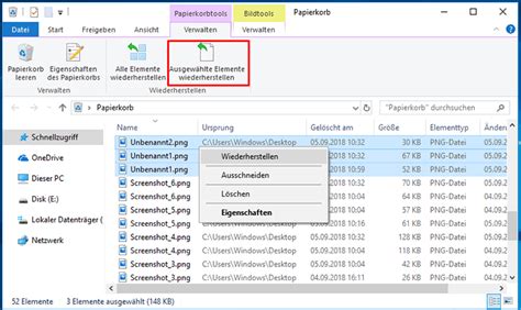 Papierkorb In Windows Anleitung Zum Anzeigen Und Wiederherstellen Von