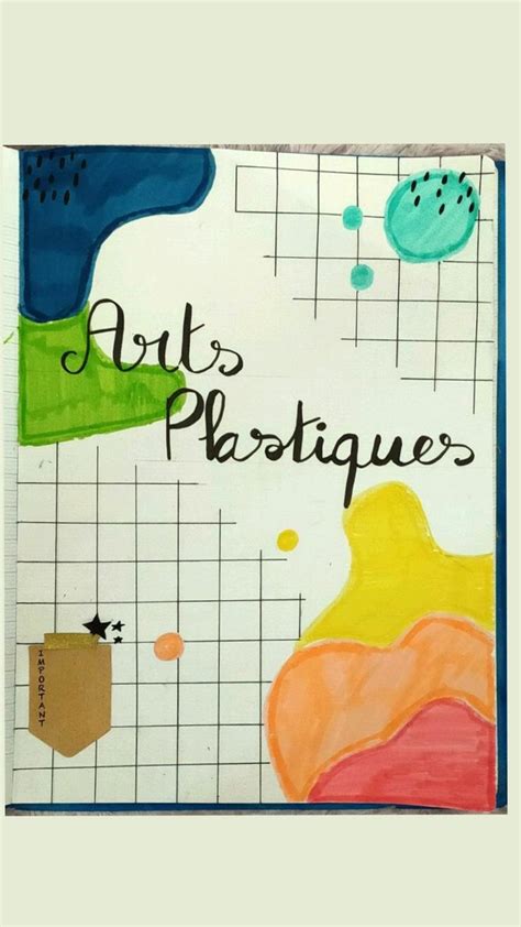 Id E Page De Garde Arts Plastiques Art Plastique Art Page De