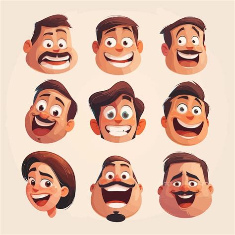 Premium Vector Facial Expressions