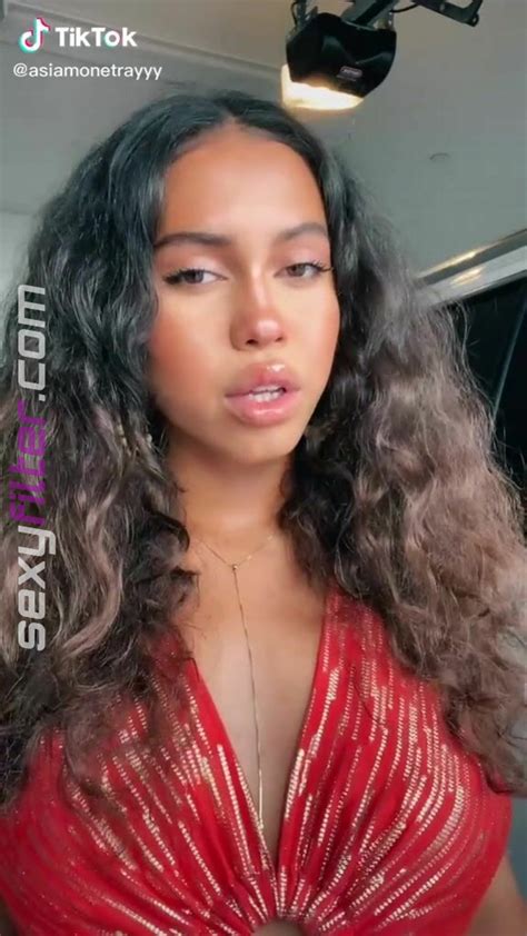 Amazing Asia Monet Ray In Hot Red Dress Sexyfilter