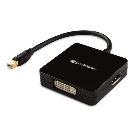 Buy Cable Matters Mini DisplayPort To HDMI Adapter With DisplayPort And