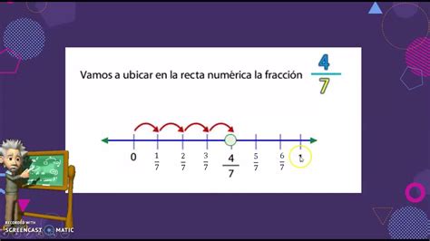 Ubica Las Fracciones En La Semirrecta Luego Ordenarlas De Mayor A Menor