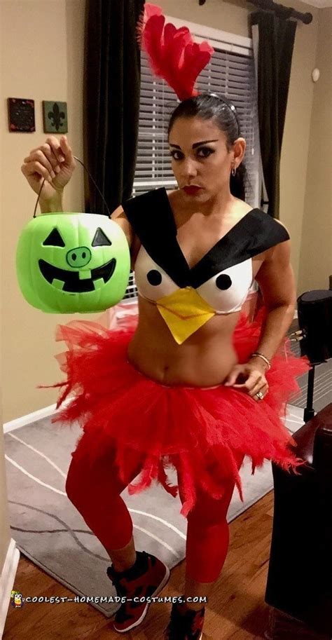 Sexy Red Angry Bird Costume