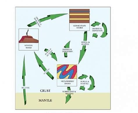 Rock Cycle: Steps and Diagram - Jotscroll