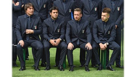 Italy National Football Team Suit Worn By Emanuele Giaccherini