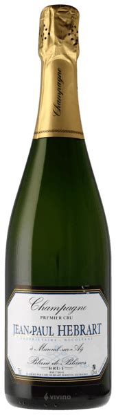 N V Jean Paul Hebrart Blanc De Blancs Brut Champagne Premier Cru