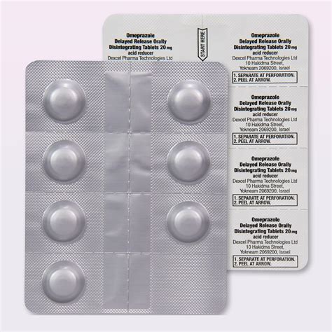 Tienda Basic Care Omeprazole Tabletas De Desintegraci N Oral De