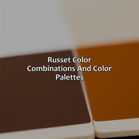 What Color Is Russet - colorscombo.com