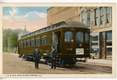 The National Railroad Postcard Museum Illinois Central Electric Railway