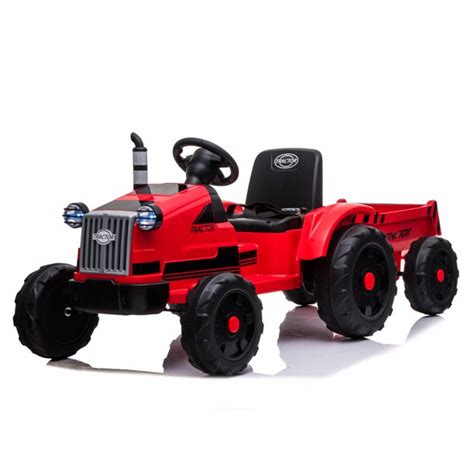 Remote Control Tractor Toy 6 Wheeler 12 Volt Ride On Tractor Cars With