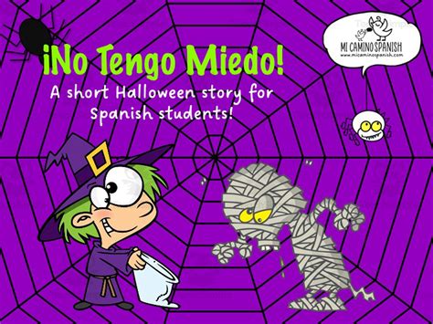 ¡no Tengo Miedo Spanish Halloween Short Story Ebook By Teach Simple