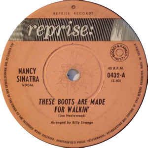 Nancy Sinatra These Boots Are Made For Walkin Vinyl Discogs