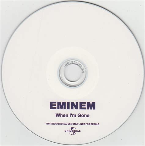 Eminem - When I'm Gone (2005, CDr) | Discogs