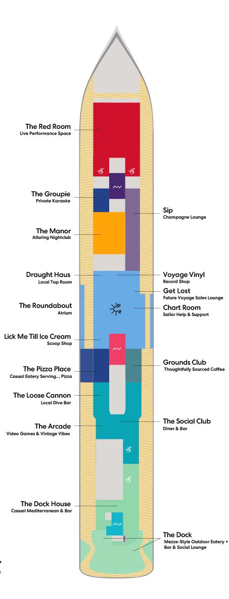 Scarlet Lady Deck Plans | CruiseInd