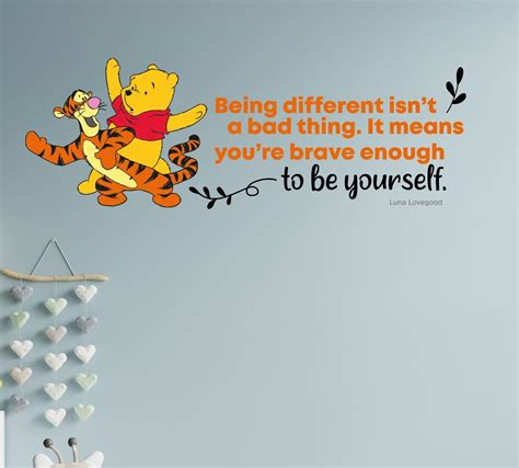 Design With Vinyl Be Yourself Pooh Tigger Life Quote Vinyl Wall Decal Wayfair