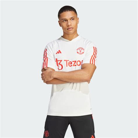 Adidas Manchester United Tiro Training Jersey White Adidas Uae