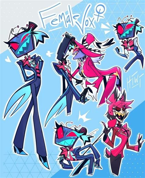 Vox Hazbin Hotel Fanart Wallpaper in 2024 | Hotel, Hotel art, Vivziepop ...