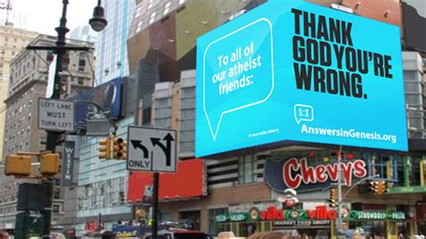 Billboard Wars Creationists Vs Atheists Cnn