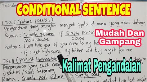 Grammar Bahasa Inggris Penjelasan Lengkap CONDITIONAL SENTENCE YouTube