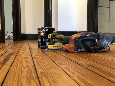 How To Sand Hardwood Floors With A Belt Sander Home Alqu