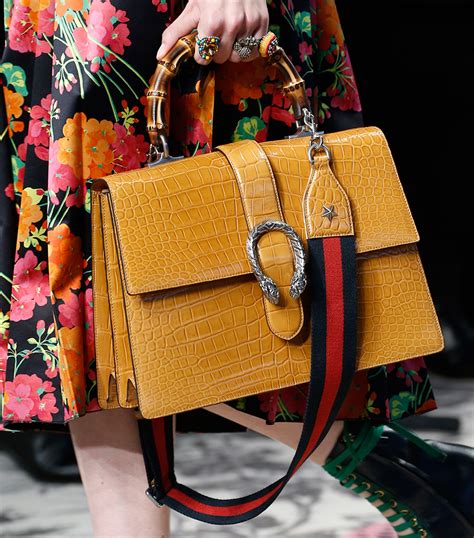 Gucci Gets Detailed for Its Spring 2016 Runway Bags - PurseBlog