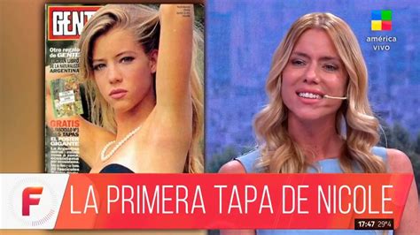 Nicole Neumann Habló De Su Polémica Tapa De Revista Gente A Los 12 Años