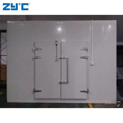 Zyc Double Side Open Stainless Steel Color Steel Hinged Door Swing Door