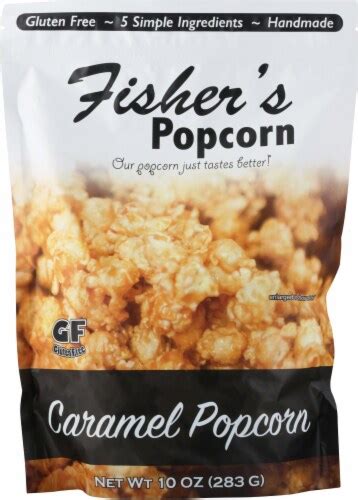 Fisher's Popcorn Caramel Popcorn, 10 oz - Harris Teeter