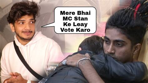 Munawar Faruqui Shows His Support For Mc Stan Abdu In Bigg Boss