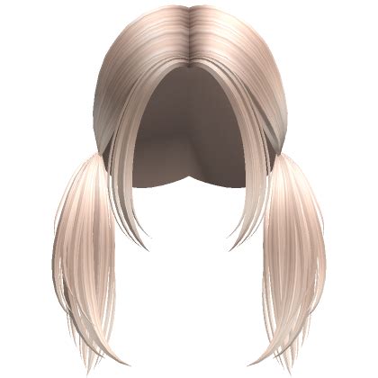 Cute Layered Preppy Pigtails Platinum Roblox Item Rolimon S