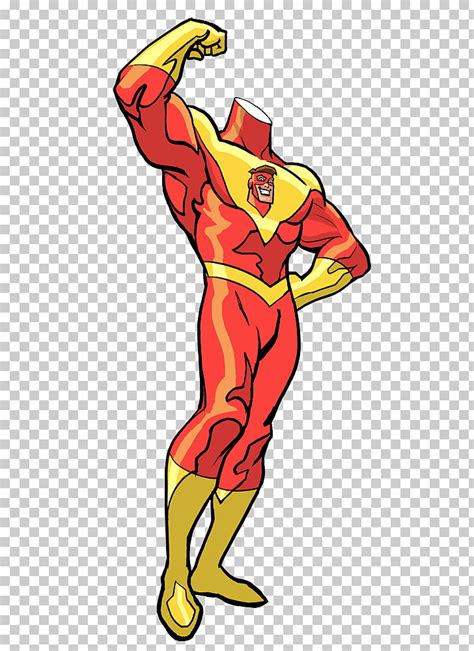 Superhero Body Template